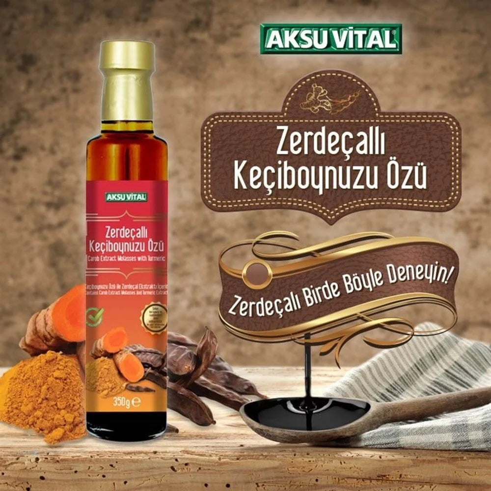 Aksu Vital Zerdeçallı Keçiboynuzu Özü