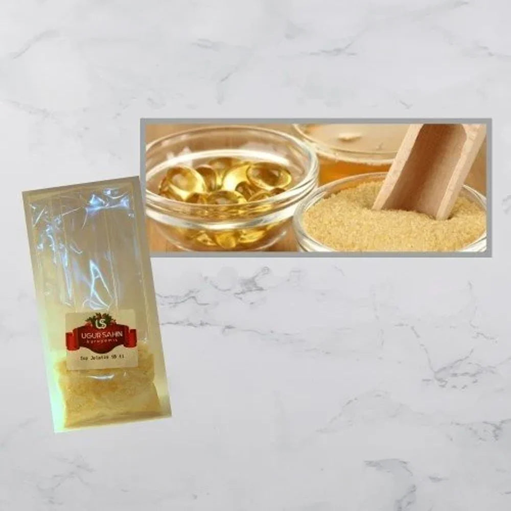 Jelatin Tozu 25 Gr. Paket